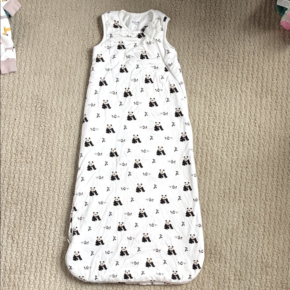 Kyte BABY Cream Sleep Sack with Panda Design